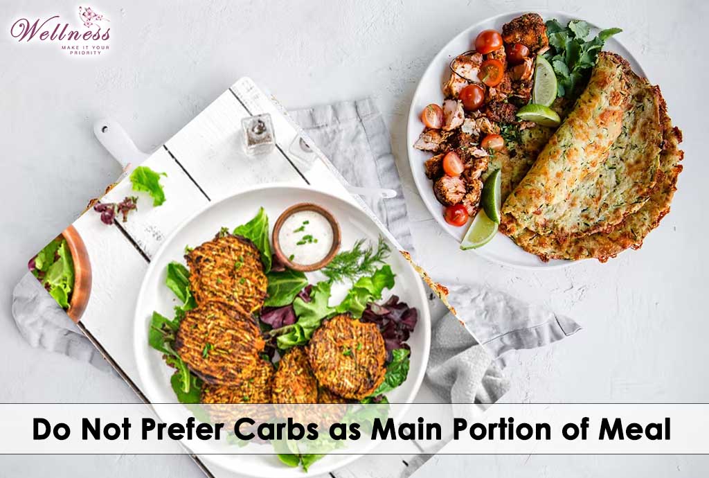 Do Not Prefer Carbs as Main Portion of Meal